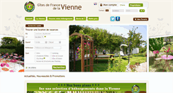 Desktop Screenshot of gitesdefrance-vienne.com
